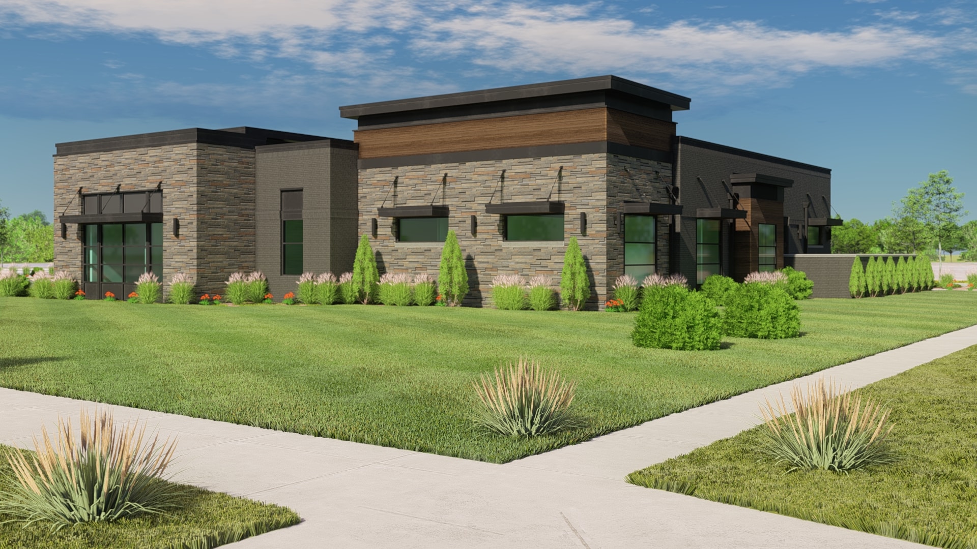 Liberty Animal Hospital new building outside view